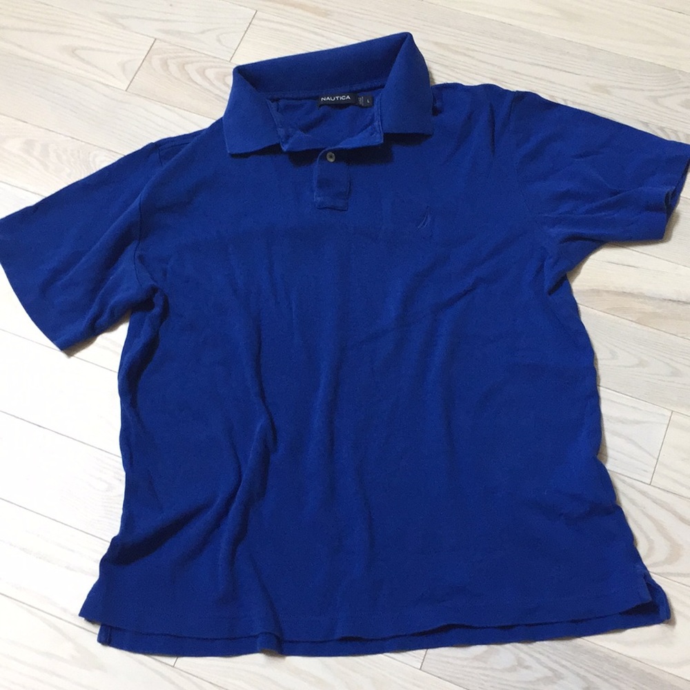 Nautica polo shirt size large